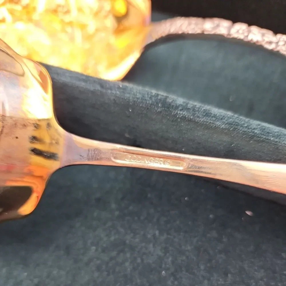 Neiman Marcus Godinger Silver‎ Art Company Ltd. Strawberry Service Spoon Box Set